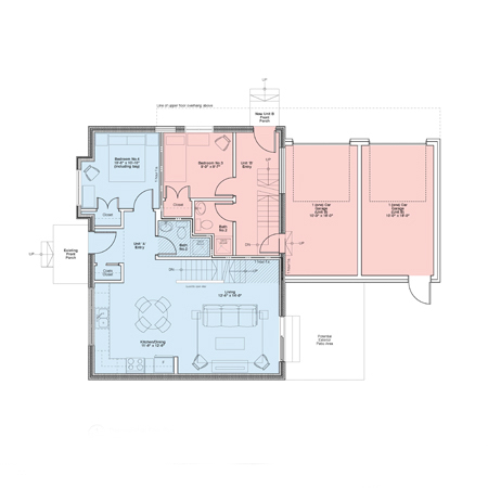 Floorplan for a multi-residential development